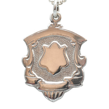 Vintage Sterling Silver Fob Medallion.