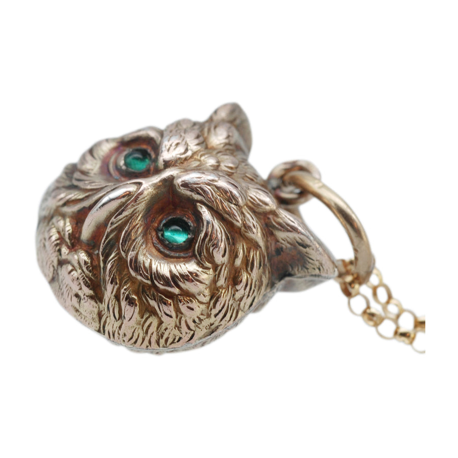 1920’s 9ct Gold Owl Charm