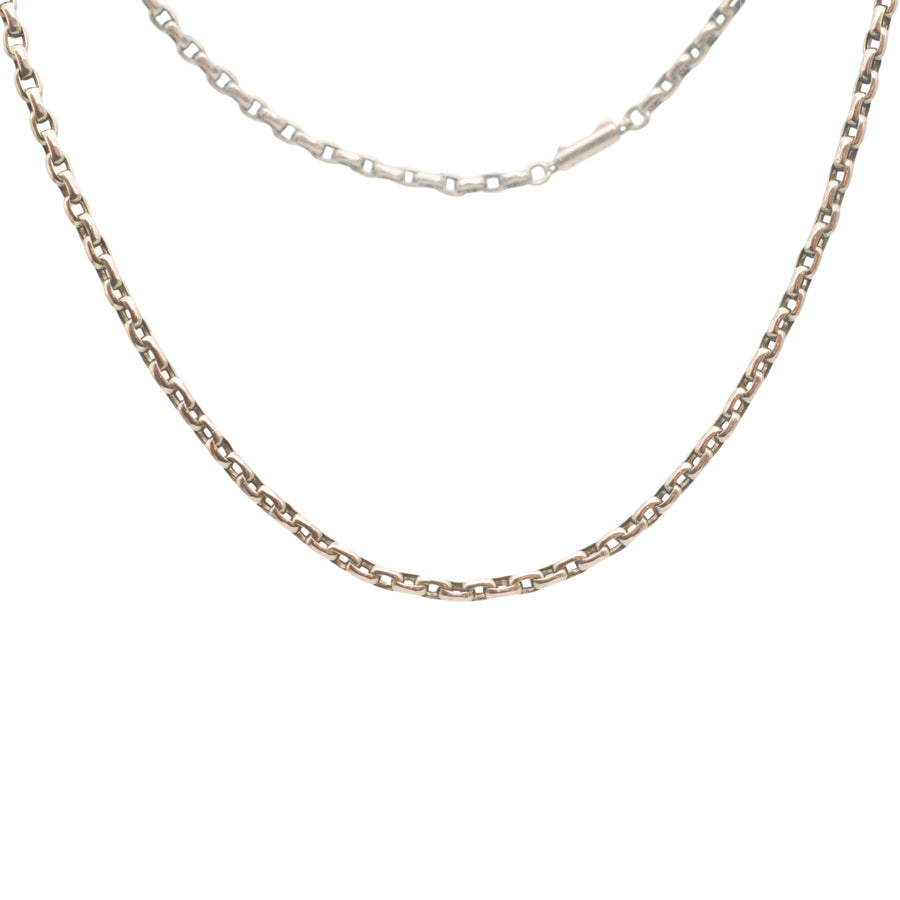 Antique 9ct Rose Gold Belcher Link Chain