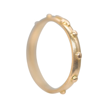 Vintage 22ct Gold Rosary Ring