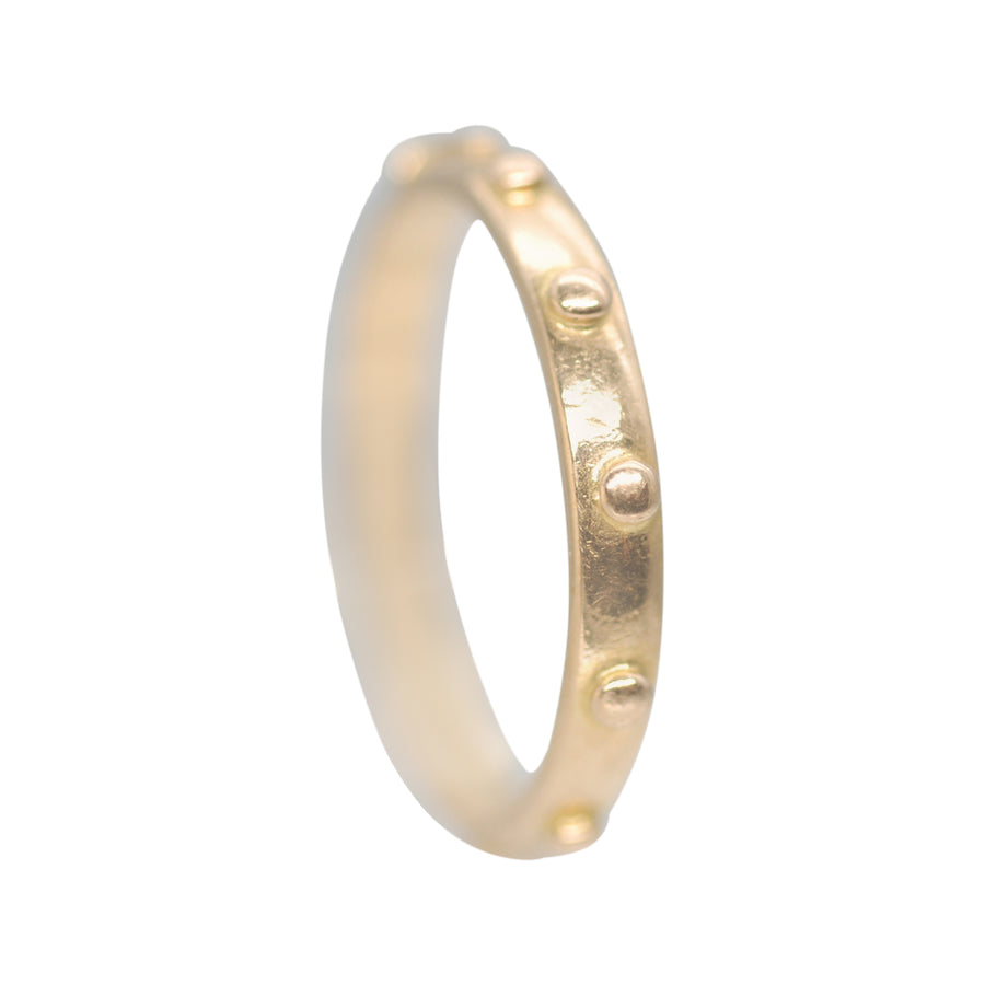 Vintage 22ct Gold Rosary Ring