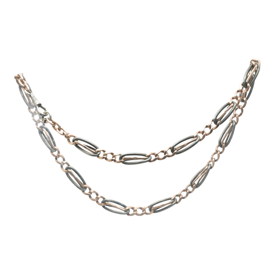 Antique French Silver Neillo Chain
