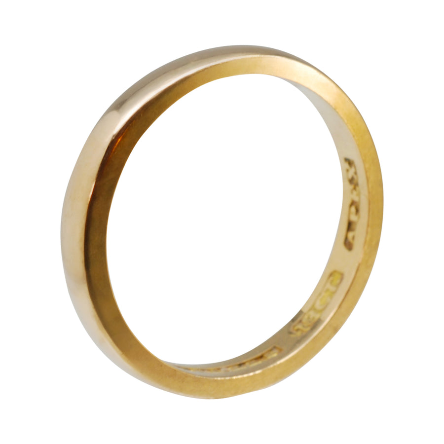 Antique Australian  18ct Gold Wedding Ring