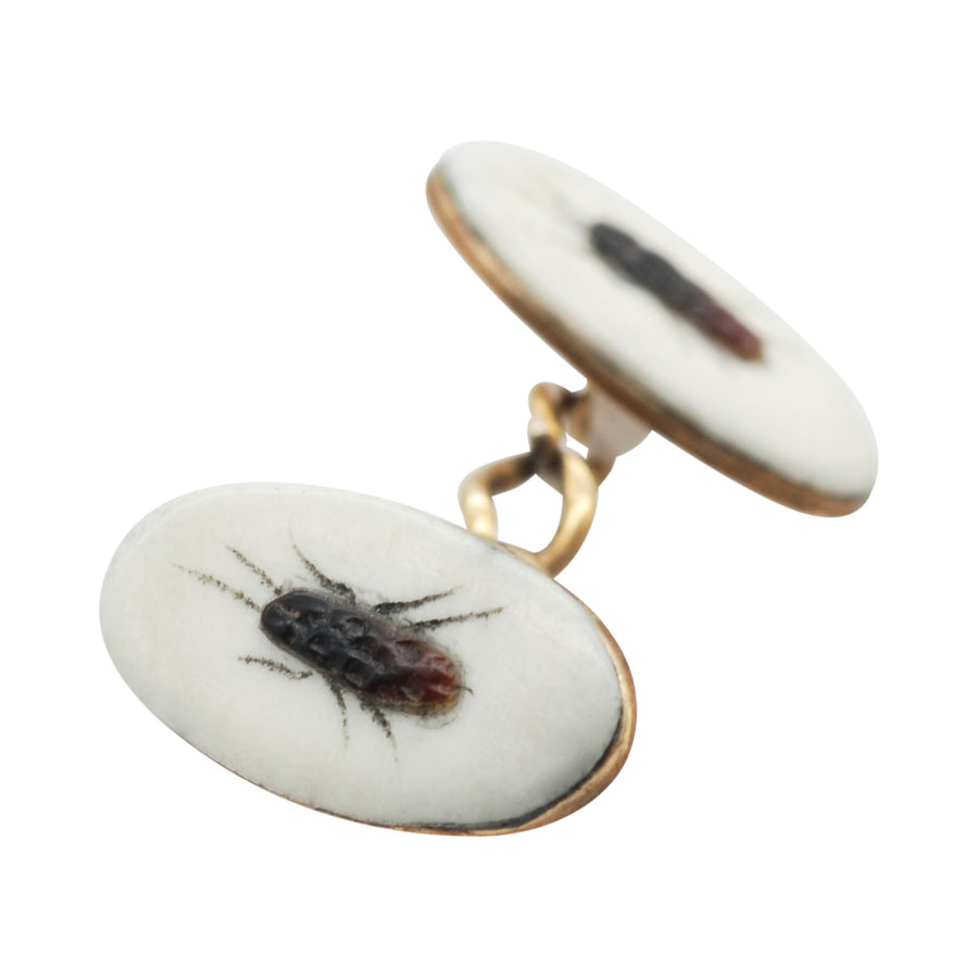 Victorian Japanese insect cufflinks