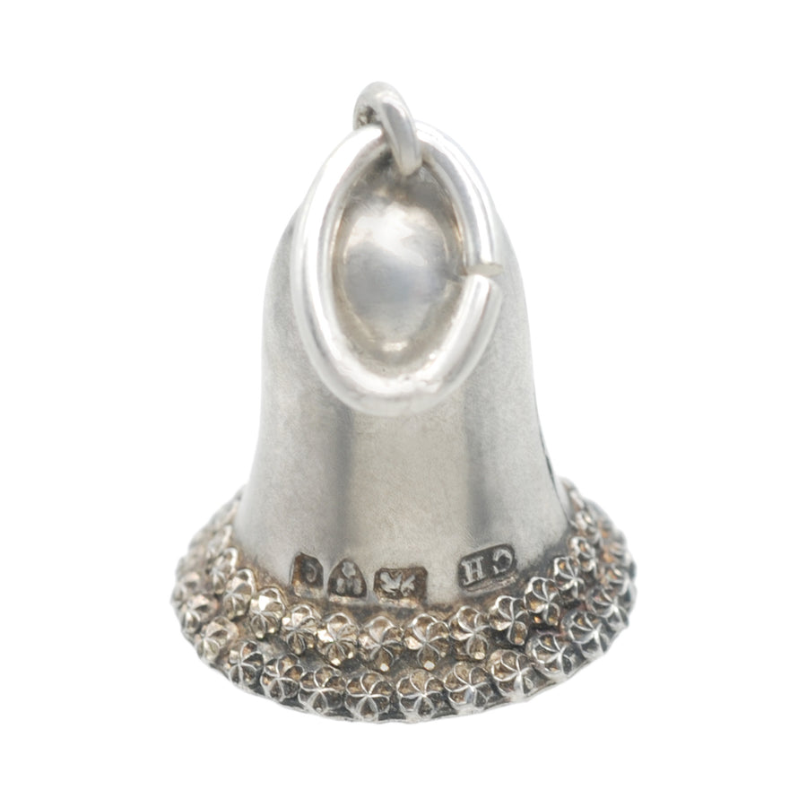 Antique Silver Charles Horner Bell Charm /Pendant.