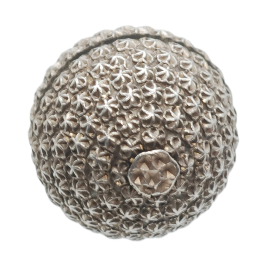 Antique Georgian Silver Ball Pendant.