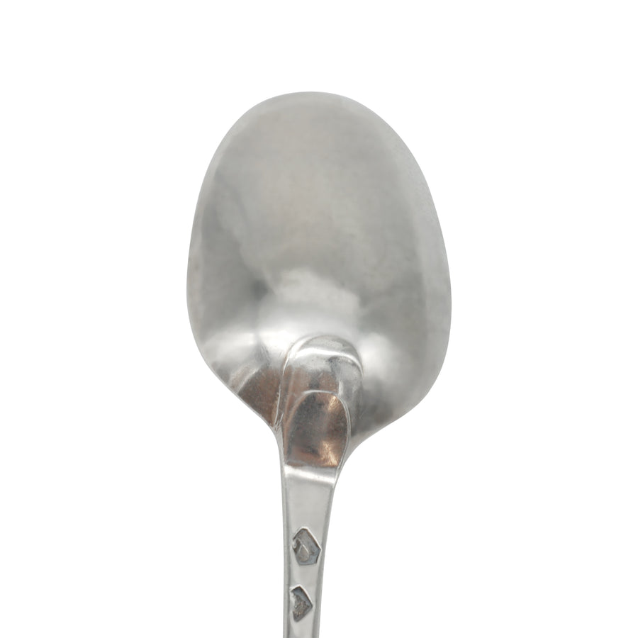Georgian Sterling Serving Spoon - back of bowl 